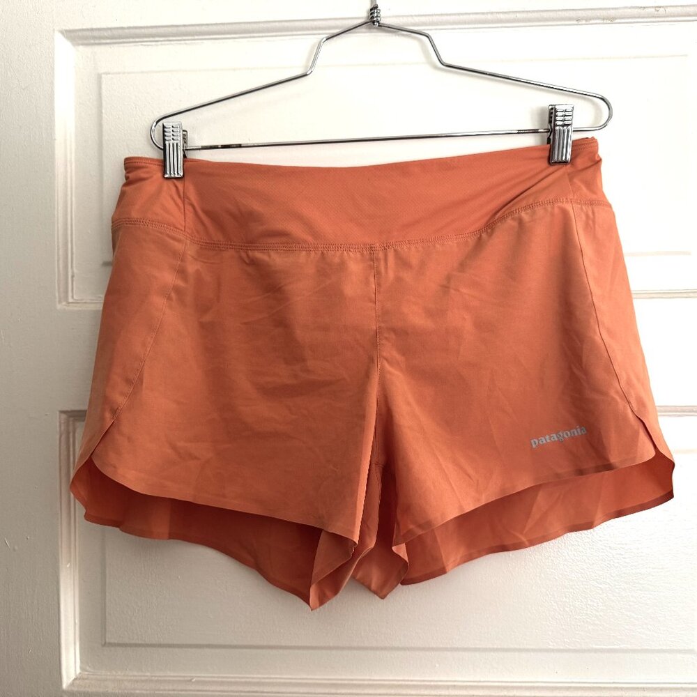 Patagonia Women's Strider Pro Shorts - 3½" - "Rock Melon" (Orange / Peach) - L